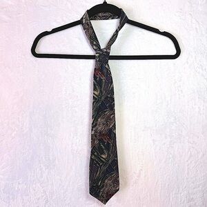 Jerry Garcia 100% Silk Necktie Green Purple Burgundy Blue Tan Made in the USA